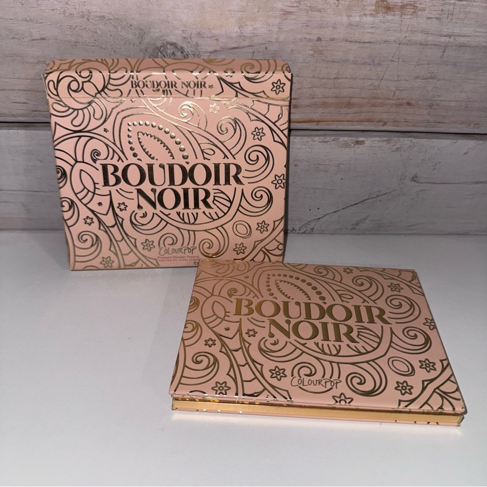 ColourPop Boudoir Noir 12-Color Eyeshadow Palette BNIB
